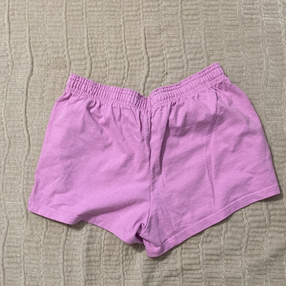 Champion Lilac Women's Athletic Shorts with Logo. No size tag. - Picture 2 of 5